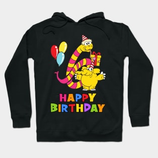 6th Birthday Party 6 Year Old Six Years Hoodie